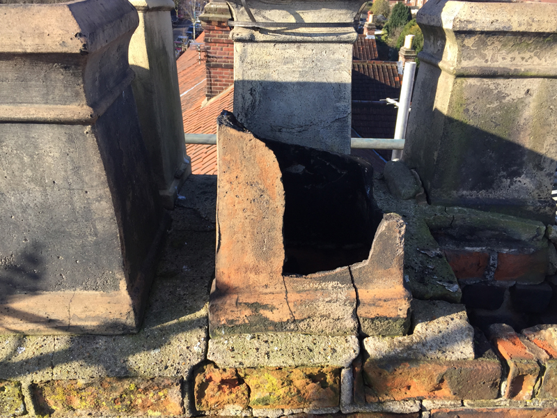 Chimney Repairs</h3>
								<span>Unthank Road 